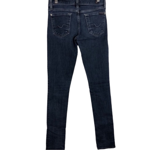 7 For All Mankind Women’s Roxanne Straight Cut Denim Jeans Size 24 - Picture 3 of 8